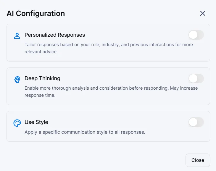 Tailored to your organization